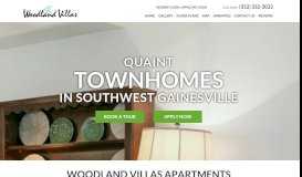 
							         Woodland Villas: Gainesville Pet-Friendly Apartments								  
							    