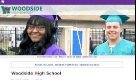 
							         Woodside High School								  
							    