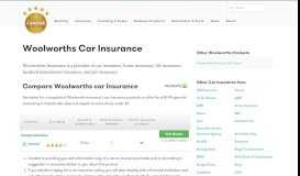 
							         Woolworths Car Insurance: Review & Compare Car Insurance | Canstar								  
							    
