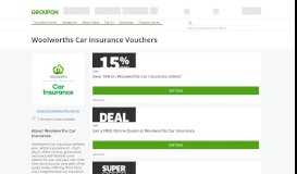 
							         Woolworths Car Insurance Vouchers & Coupons for Australia - June ...								  
							    