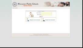 
							         Worcester Public Schools - Parent Portal								  
							    