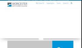 
							         Worcester Sixth Form College: Home Page								  
							    