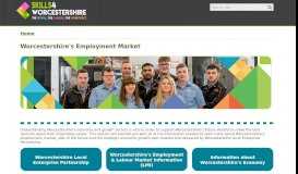 
							         Worcestershire's Employment Market - Careers Portal								  
							    