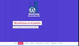 
							         WordCamp Montevideo 2018 – WordCamp en el paisito								  
							    