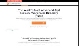 
							         WordPress Directory Plugin [2019 edition]								  
							    