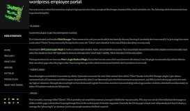 
							         wordpress employee portal - Web Epidemic								  
							    