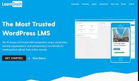 
							         WordPress LMS Plugin by LearnDash®								  
							    