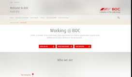 
							         Work @ BOC | BOC Australia - A Member of The Linde Group								  
							    