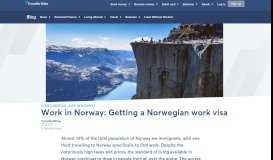
							         Work in Norway: Getting a Norwegian work visa - TransferWise								  
							    