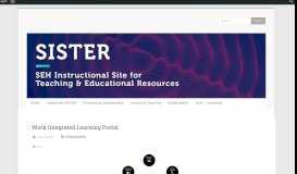 
							         Work Integrated Learning Portal – SEH Instructional Site for Teaching ...								  
							    