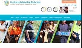 
							         Work Placement - Business Education Network								  
							    