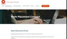 
							         Work Placement Connect – Schools Industry Partnership								  
							    