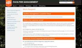 
							         Work Request | Facilities Management								  
							    