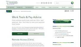 
							         Work Tools & Pay Advice - Provincial Health Services Authority								  
							    