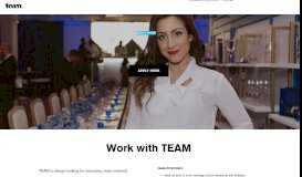 
							         Work With Team : Team Enterprises								  
							    