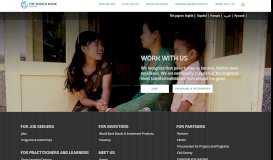 
							         Work With Us - World Bank Group								  
							    