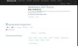
							         Work4rallys login Results For Websites Listing - SiteLinks.Info								  
							    