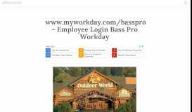 
							         Workday Bass Pro Employee Portal - affiliatehelp								  
							    
