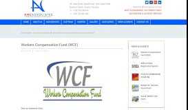 
							         Workers Compensation Fund (WCF) – ANC Associates								  
							    