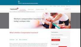 
							         Workers Compensation Insurance | Travelers								  
							    