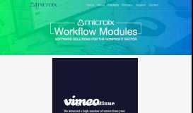 
							         Workflow Modules – Microix								  
							    