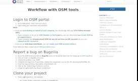 
							         Workflow with OSM tools - OSM Public Wiki - Open Source MANO - ETSI								  
							    