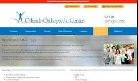 
							         Workforce Advantage | Orlando Orthopaedic Center								  
							    