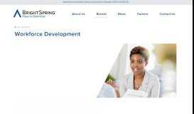 
							         Workforce Development – BrightSpring Health Services								  
							    