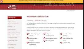 
							         Workforce Education - Academics - Yakima Valley College								  
							    