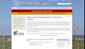 
							         Workforce Housing Project - Town of Hilton Head Island								  
							    