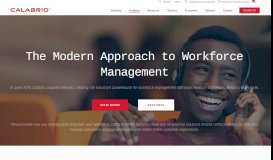 
							         Workforce Management Suite to Improve ... - Calabrio								  
							    