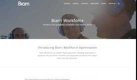 
							         Workforce Planning Software & Optimisation - Biarri								  
							    