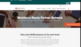 
							         Workforce Ready Partner Network | Kronos								  
							    