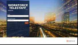 
							         Workforce TeleStaff Login								  
							    