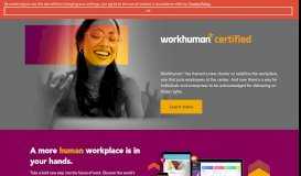 
							         Workhuman: Improving Workplace Culture & Employee Performance								  
							    