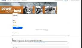 
							         Working as a Contractor at PSEG: Employee Reviews | Indeed ...								  
							    