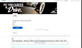 
							         Working as a Delivery Driver at The Pep Boys - Manny, Moe ...								  
							    
