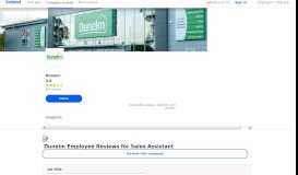 
							         Working as a Sales Assistant at Dunelm: 245 Reviews ...								  
							    