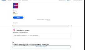 
							         Working as a Shop Manager at Betfred: Employee Reviews ...								  
							    