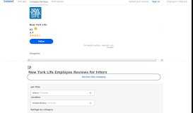 
							         Working as an Intern at New York Life: Employee Reviews | Indeed.com								  
							    