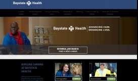 
							         Working at Baystate Health								  
							    