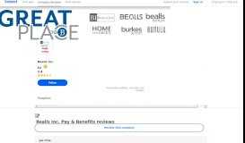 
							         Working at Bealls Inc.: 267 Reviews about Pay & Benefits | Indeed.com								  
							    