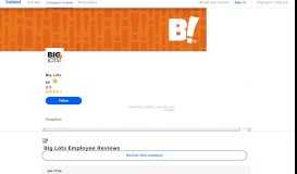 
							         Working at Big Lots: 1,704 Reviews about Pay & Benefits ...								  
							    