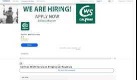 
							         Working at Calfrac Well Services in Clairmont, AB: Employee Reviews ...								  
							    