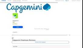 
							         Working at Capgemini: Employee Reviews | Indeed.com								  
							    
