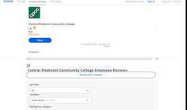
							         Working at Central Piedmont Community College: 204 Reviews ...								  
							    