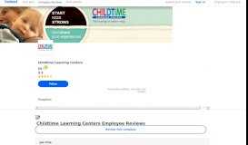 
							         Working at Childtime Learning Centers: 671 Reviews | Indeed.com								  
							    