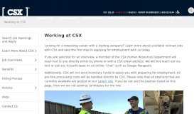 
							         Working at CSX - CSX.com								  
							    