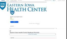 
							         Working at Eastern Iowa Health Center: Employee Reviews | Indeed ...								  
							    