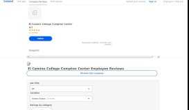 
							         Working at El Camino College Compton Center: Employee Reviews ...								  
							    